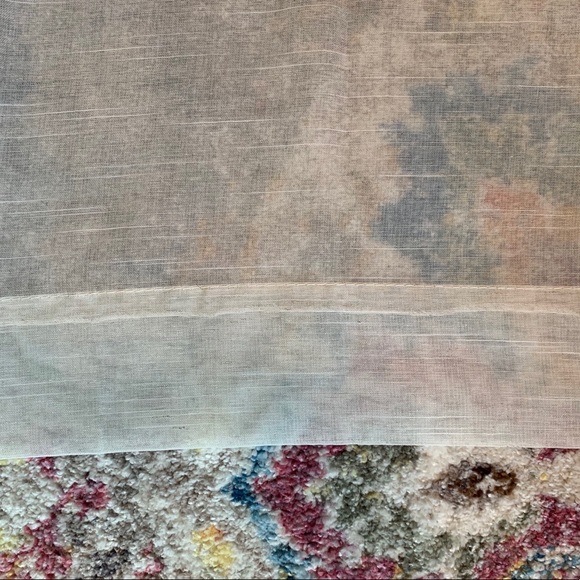 Threshold Linen Grommet Sheer Curtain Panels (6) - Picture 3 of 5